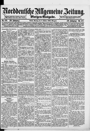 Norddeutsche allgemeine Zeitung vom 08.10.1893