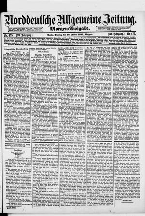 Norddeutsche allgemeine Zeitung vom 10.10.1893