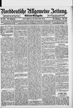 Norddeutsche allgemeine Zeitung vom 18.10.1893