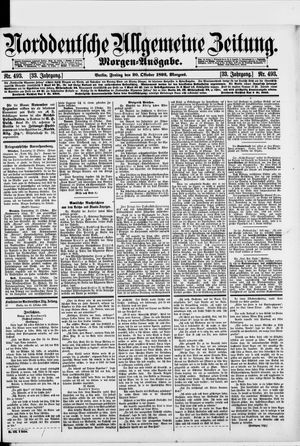 Norddeutsche allgemeine Zeitung vom 20.10.1893