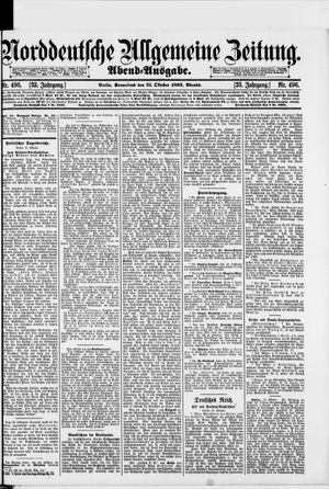 Norddeutsche allgemeine Zeitung vom 21.10.1893