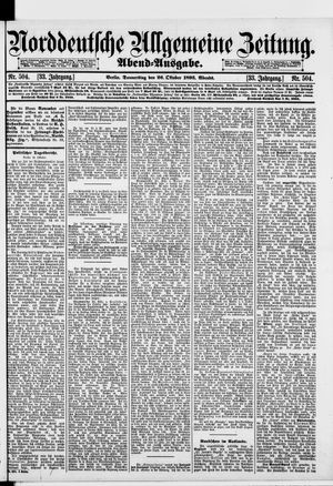 Norddeutsche allgemeine Zeitung vom 26.10.1893