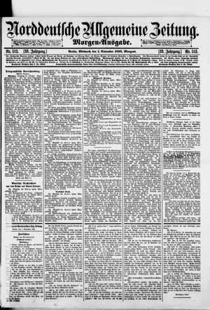 Norddeutsche allgemeine Zeitung vom 01.11.1893