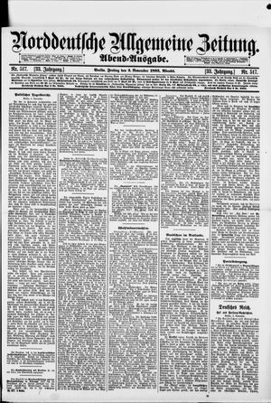 Norddeutsche allgemeine Zeitung vom 03.11.1893