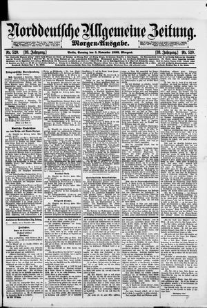 Norddeutsche allgemeine Zeitung vom 05.11.1893
