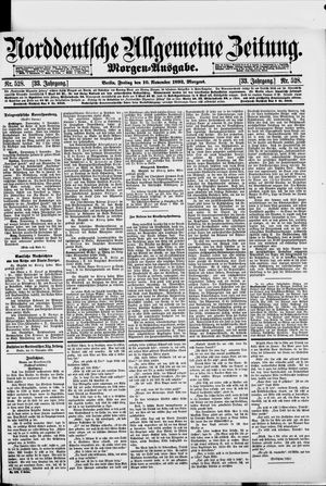 Norddeutsche allgemeine Zeitung vom 10.11.1893