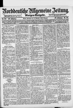 Norddeutsche allgemeine Zeitung vom 11.11.1893