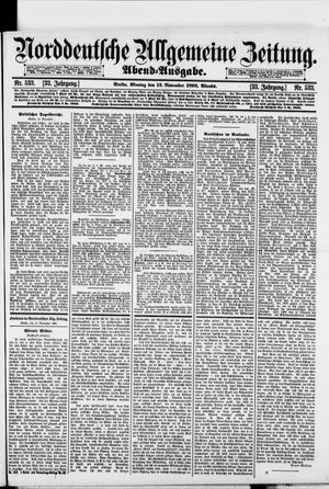 Norddeutsche allgemeine Zeitung vom 13.11.1893