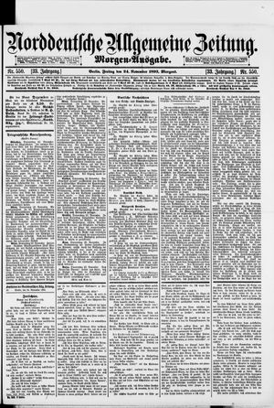 Norddeutsche allgemeine Zeitung vom 24.11.1893