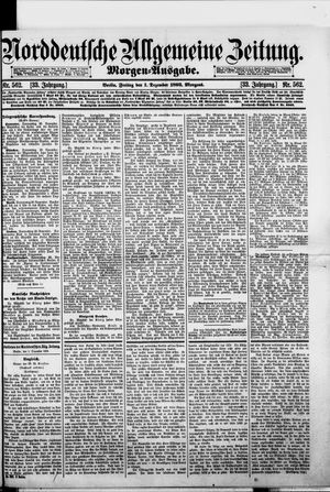 Norddeutsche allgemeine Zeitung vom 01.12.1893