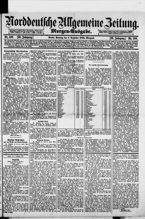 Norddeutsche allgemeine Zeitung vom 03.12.1893