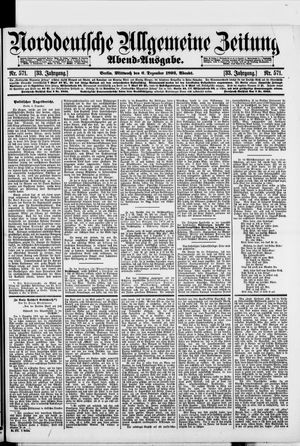 Norddeutsche allgemeine Zeitung vom 06.12.1893