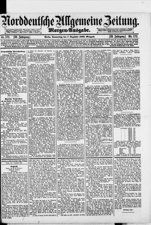 Norddeutsche allgemeine Zeitung vom 07.12.1893