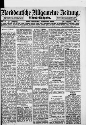 Norddeutsche allgemeine Zeitung vom 07.12.1893