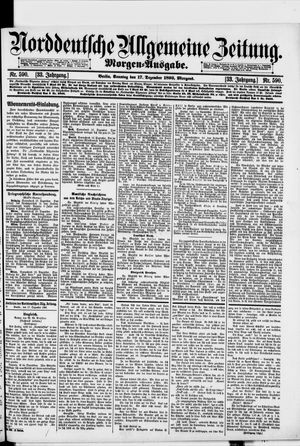 Norddeutsche allgemeine Zeitung vom 17.12.1893