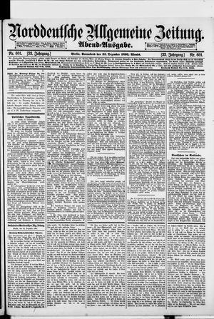 Norddeutsche allgemeine Zeitung vom 23.12.1893