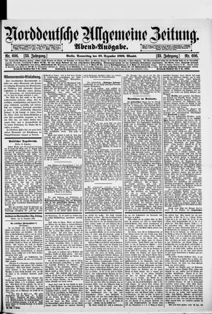 Norddeutsche allgemeine Zeitung vom 28.12.1893
