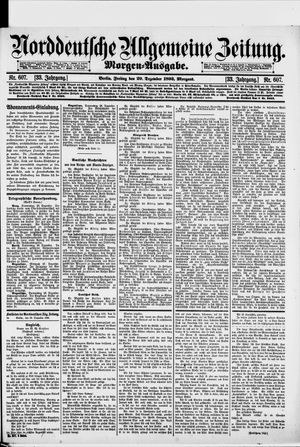 Norddeutsche allgemeine Zeitung vom 29.12.1893