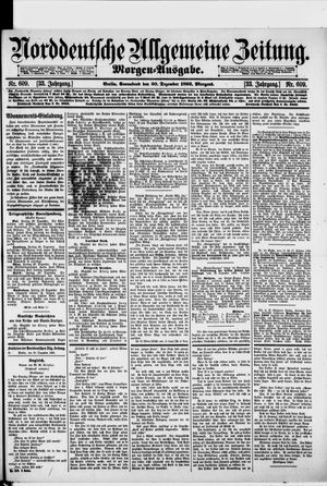 Norddeutsche allgemeine Zeitung vom 30.12.1893