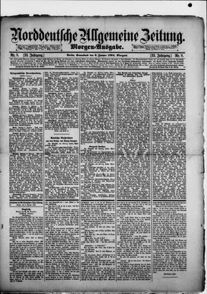 Norddeutsche allgemeine Zeitung vom 06.01.1894