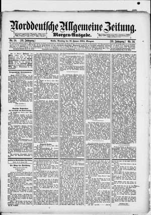 Norddeutsche allgemeine Zeitung vom 16.01.1894