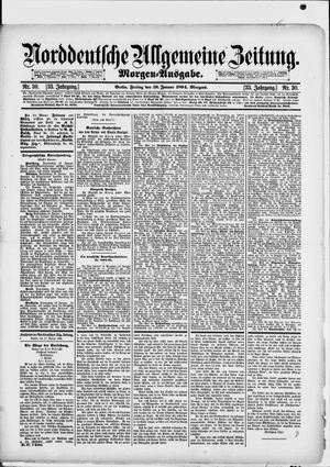 Norddeutsche allgemeine Zeitung vom 19.01.1894