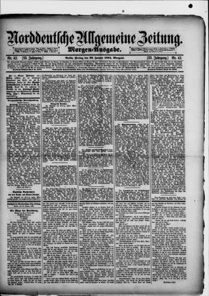 Norddeutsche allgemeine Zeitung vom 26.01.1894
