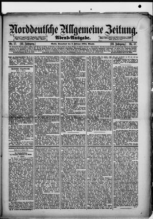Norddeutsche allgemeine Zeitung vom 03.02.1894