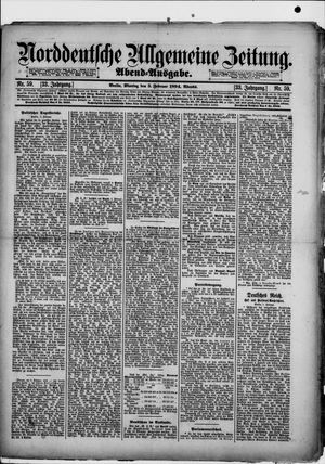 Norddeutsche allgemeine Zeitung vom 05.02.1894
