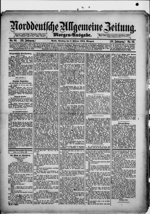 Norddeutsche allgemeine Zeitung vom 06.02.1894