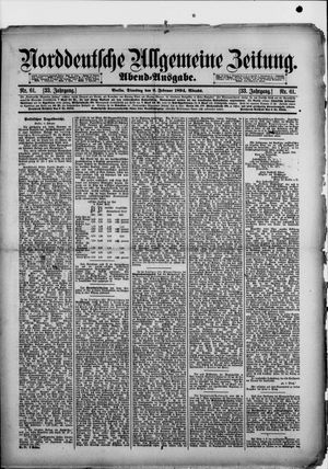 Norddeutsche allgemeine Zeitung vom 06.02.1894