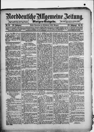 Norddeutsche allgemeine Zeitung vom 22.02.1894