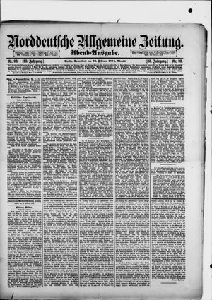Norddeutsche allgemeine Zeitung vom 24.02.1894