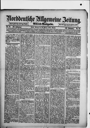 Norddeutsche allgemeine Zeitung vom 26.02.1894