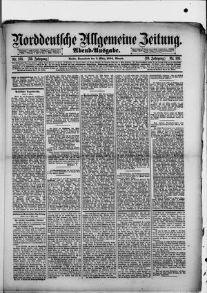 Norddeutsche allgemeine Zeitung on Mar 3, 1894