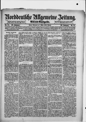 Norddeutsche allgemeine Zeitung vom 07.03.1894