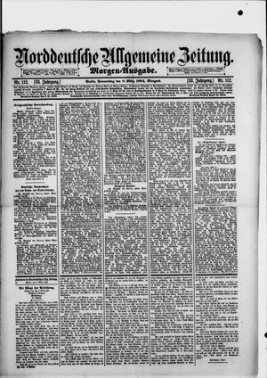 Norddeutsche allgemeine Zeitung vom 08.03.1894