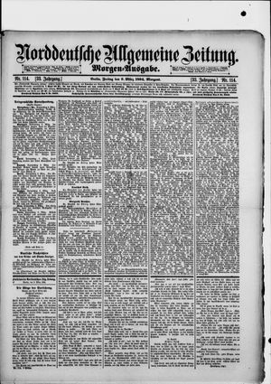 Norddeutsche allgemeine Zeitung vom 09.03.1894