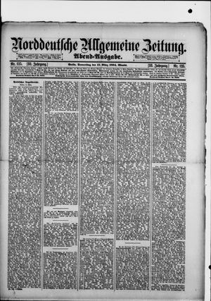 Norddeutsche allgemeine Zeitung vom 15.03.1894