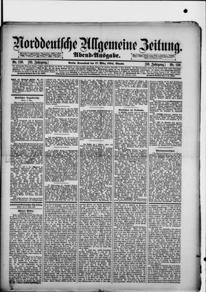 Norddeutsche allgemeine Zeitung on Mar 17, 1894