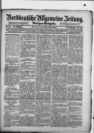 Norddeutsche allgemeine Zeitung vom 30.03.1894