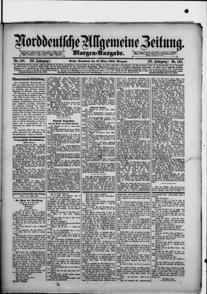 Norddeutsche allgemeine Zeitung on Mar 31, 1894