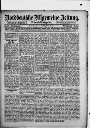Norddeutsche allgemeine Zeitung vom 31.03.1894