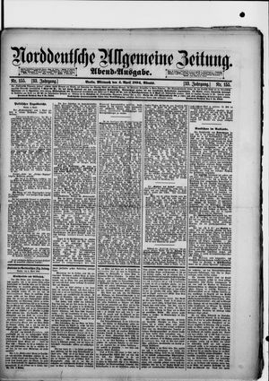 Norddeutsche allgemeine Zeitung on Apr 4, 1894