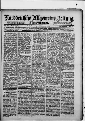 Norddeutsche allgemeine Zeitung on Apr 5, 1894
