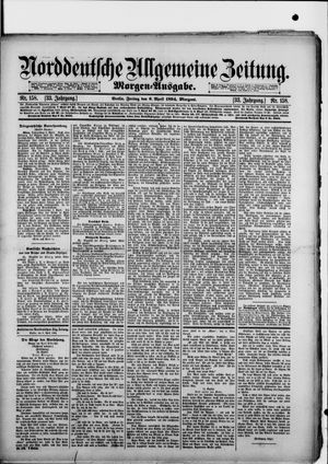 Norddeutsche allgemeine Zeitung vom 06.04.1894