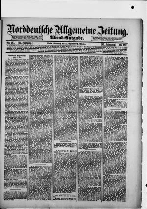 Norddeutsche allgemeine Zeitung vom 11.04.1894