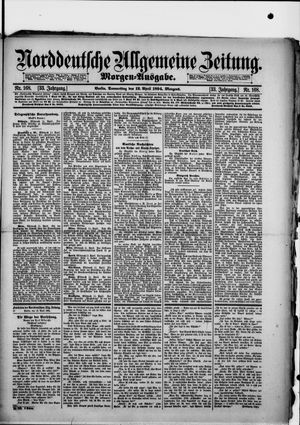 Norddeutsche allgemeine Zeitung vom 12.04.1894