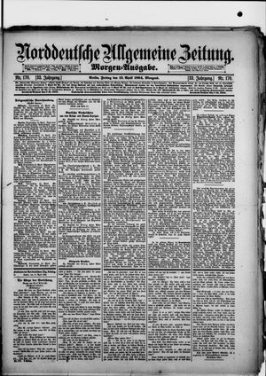 Norddeutsche allgemeine Zeitung vom 13.04.1894