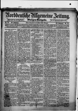 Norddeutsche allgemeine Zeitung on Apr 14, 1894